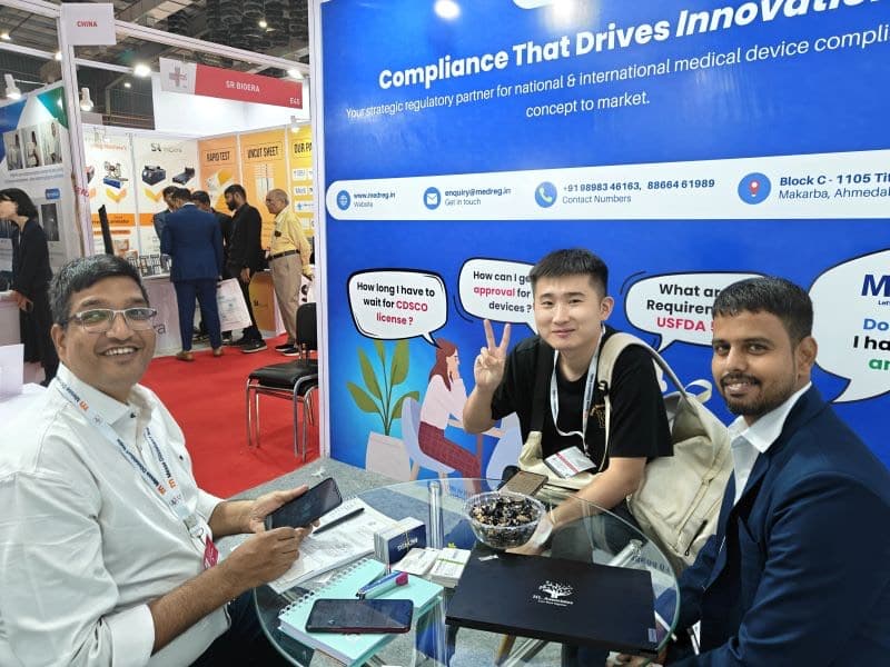MedReg at Medical Fair India 2026, Booth E-48