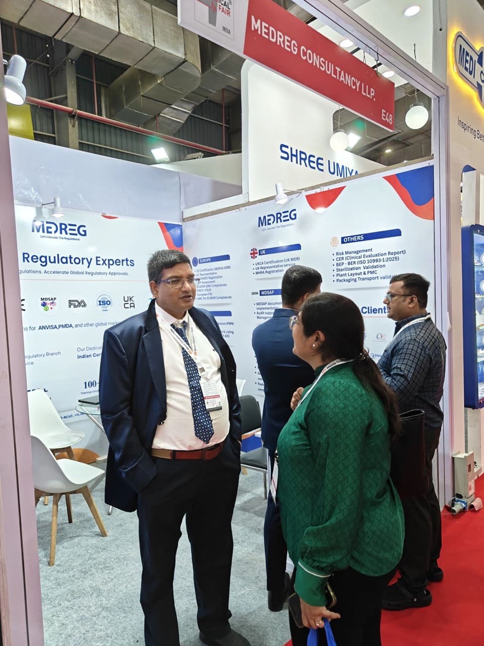 MedReg at Medical Fair India 2026, Booth E-48