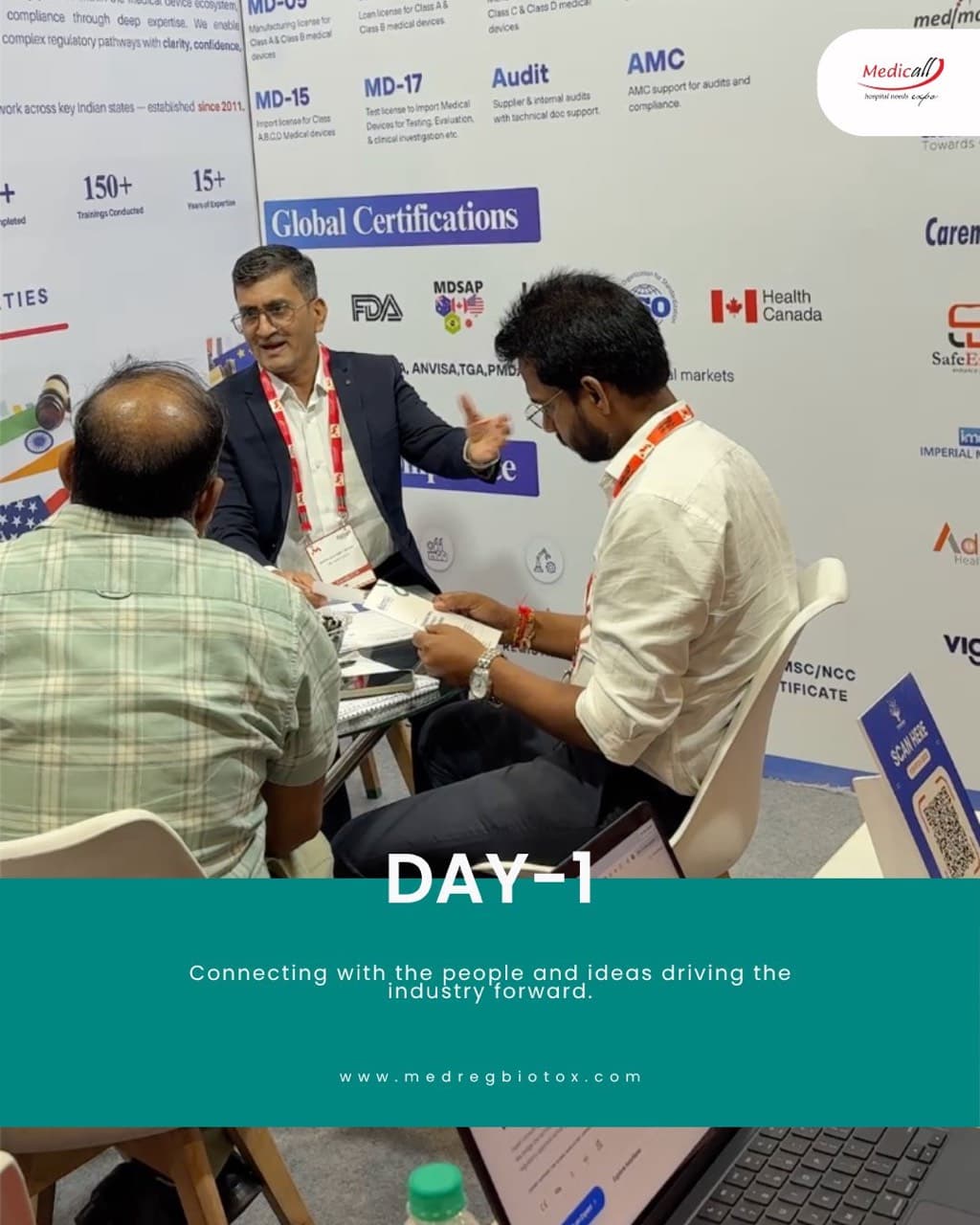 BIOTOX by MedReg booth at MEDICALL 2026